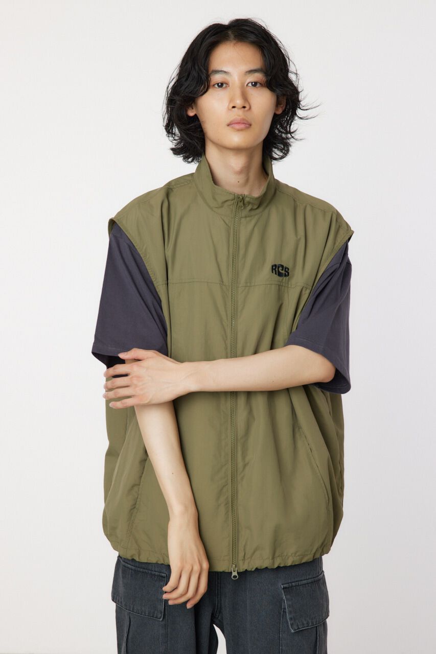 RODEO CROWNS「ワンポイントバルーンベスト」|ダウンベスト・ベスト|