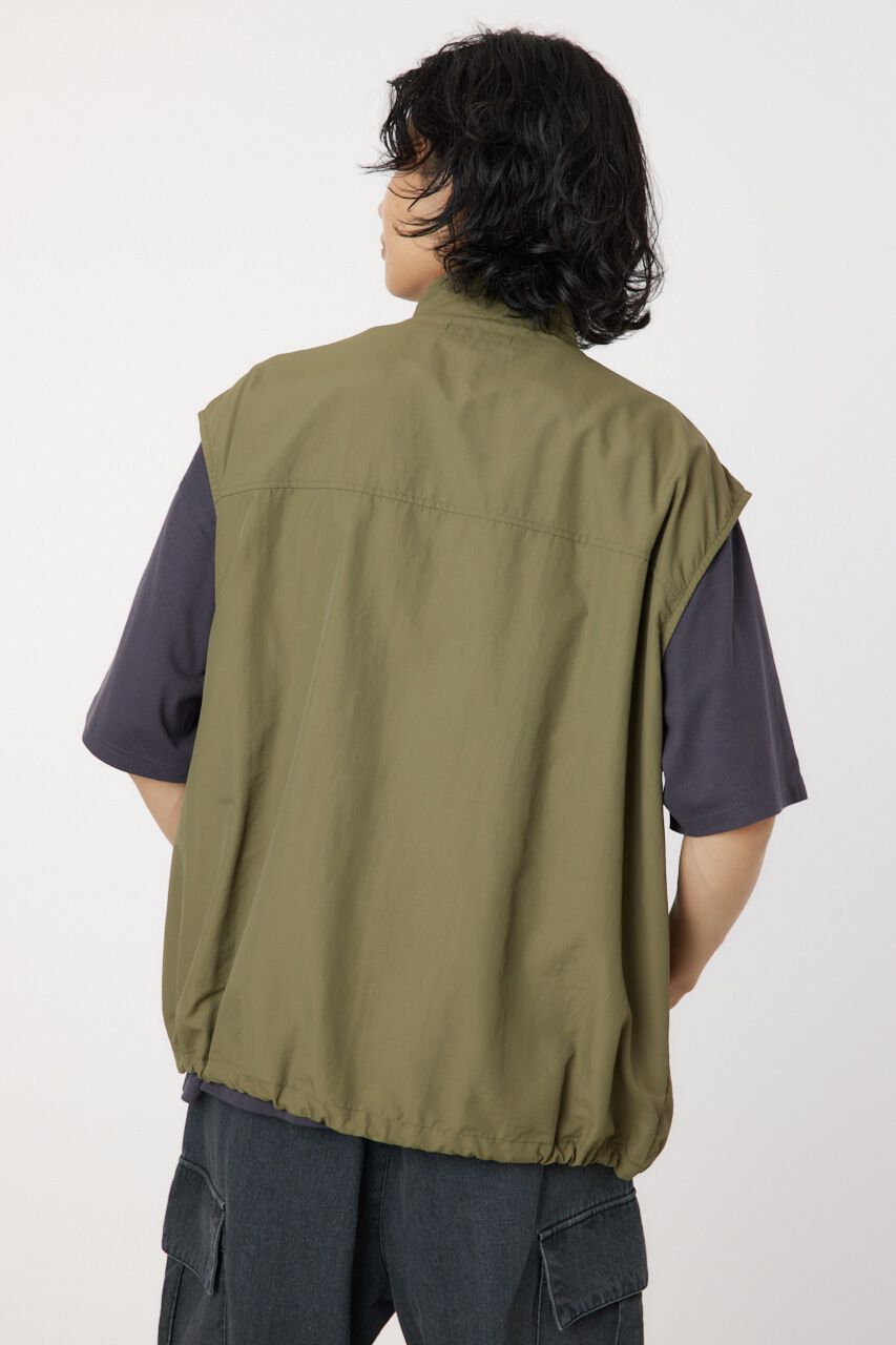 RODEO CROWNS「ワンポイントバルーンベスト」|ダウンベスト・ベスト|