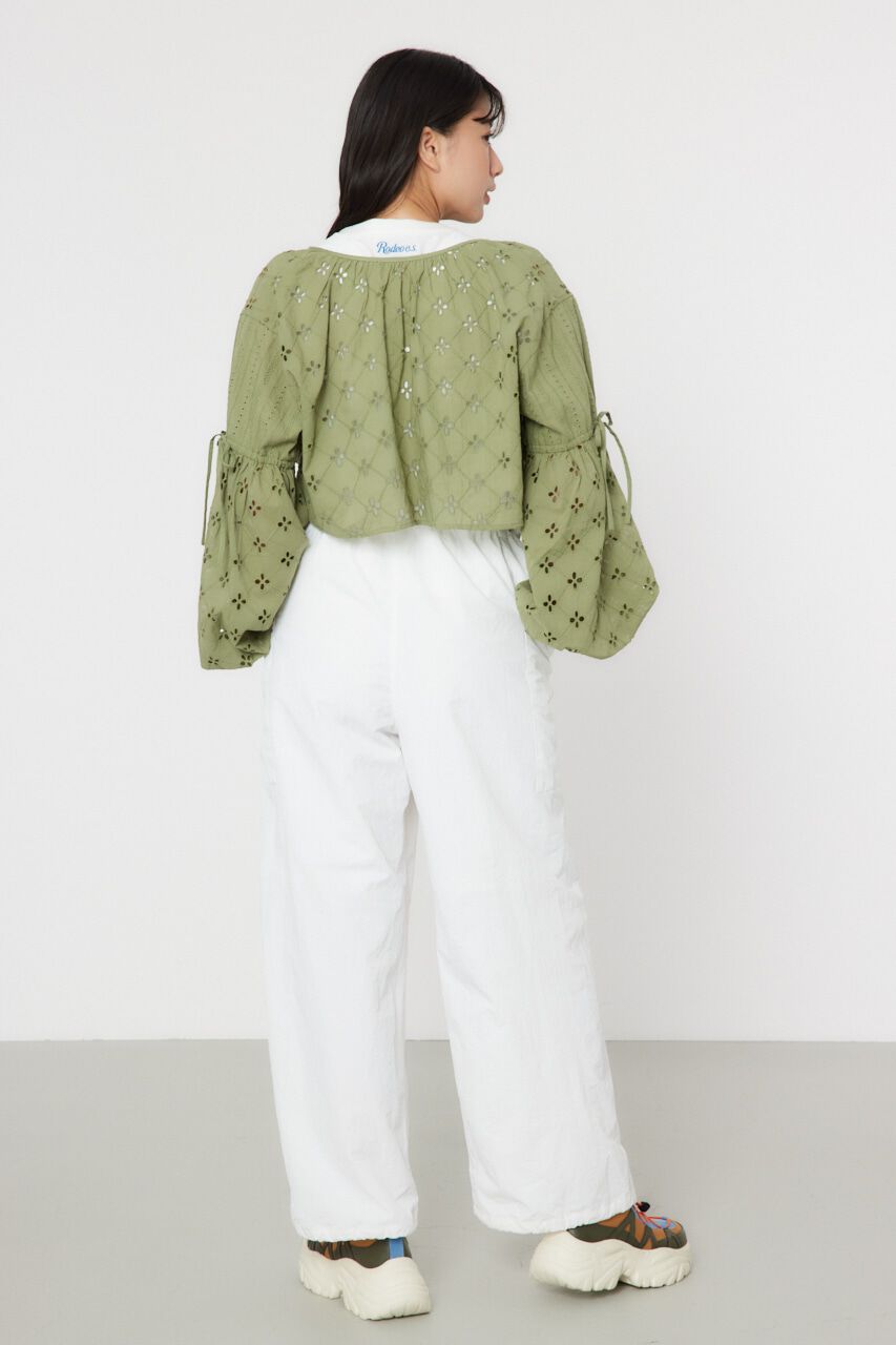 RODEO CROWNS「カットワークレースボレロ 2」|シャツ・ブラウス|