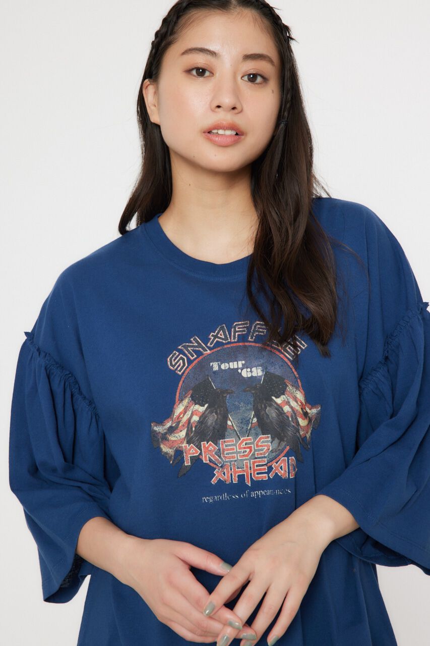 RODEO CROWNS「JP TOUR 袖フリルトップス」|Tシャツ・カットソー|