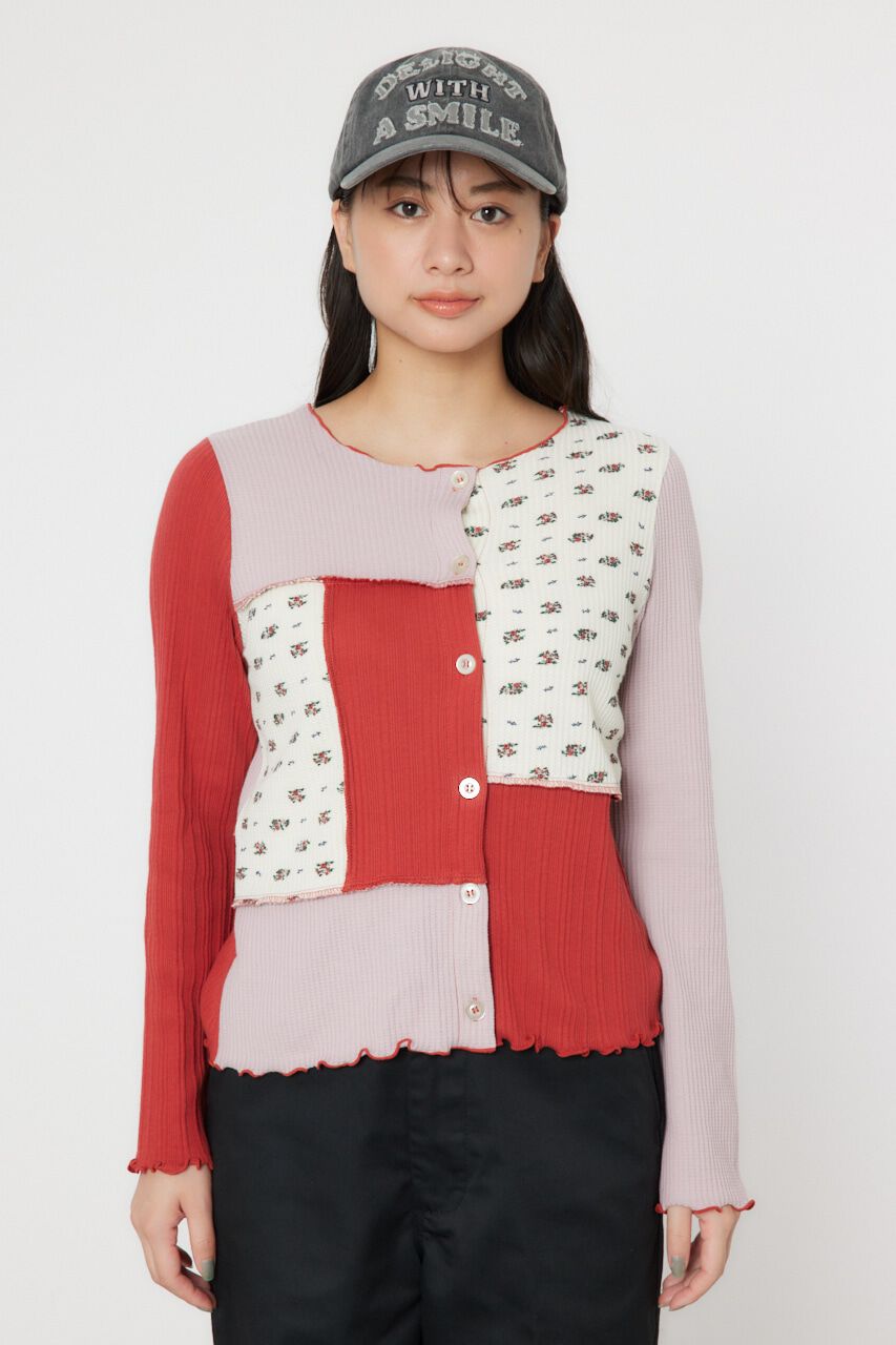 RODEO CROWNS「パッチワーク2WAYリブトップス」|Tシャツ・カットソー|