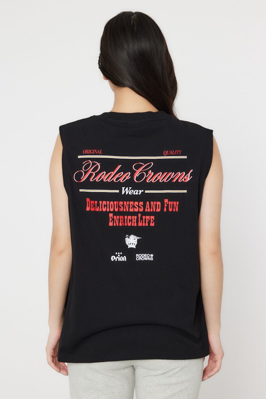 RODEO CROWNS「Orion Beer x RCSノースリーブトップス」|タンクトップ|