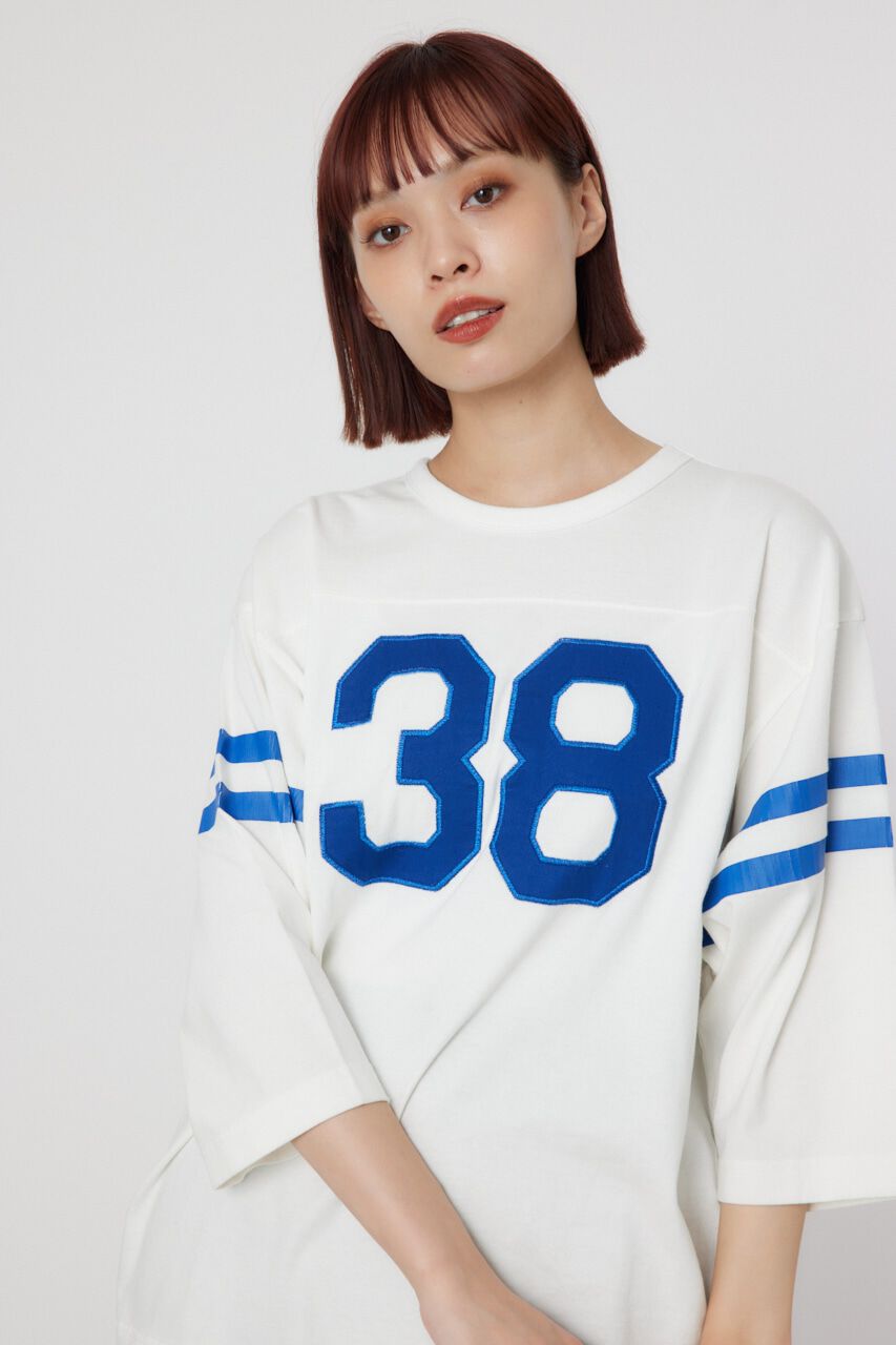 RODEO CROWNS「GOOD OLD CLフットボールシャツ」|Tシャツ・カットソー|