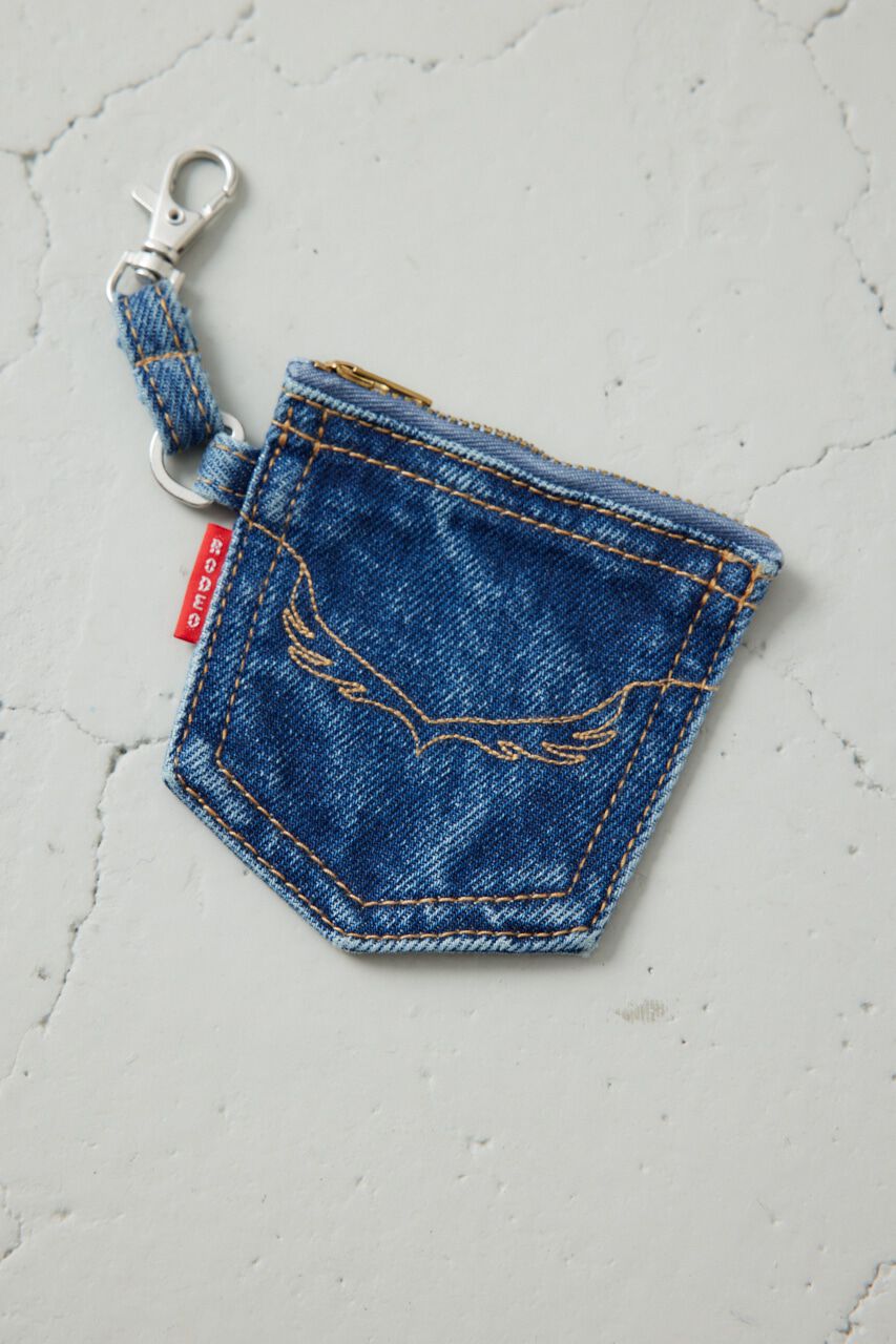 RODEO CROWNS「ポケットポーチストレートデニム」|デニム|