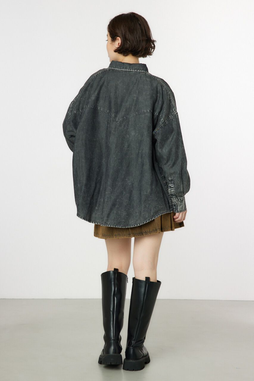 RODEO CROWNS「CHEMICAL WASH シャツ」|シャツ・ブラウス|