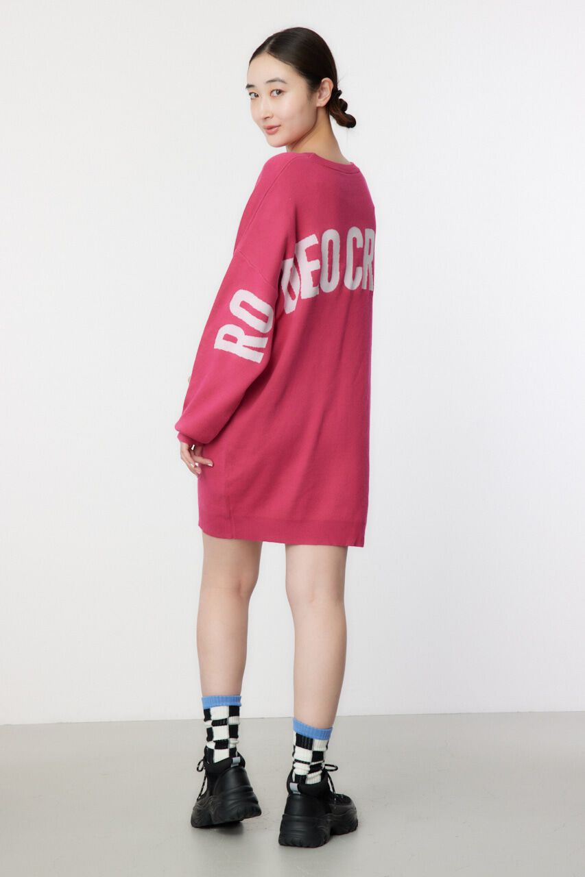 RODEO CROWNS「スウェットライクロゴニットワンピース」|ワンピース|