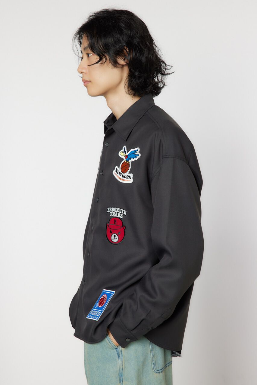 RODEO CROWNS「embroidery patch shirt」|シャツ・ブラウス|