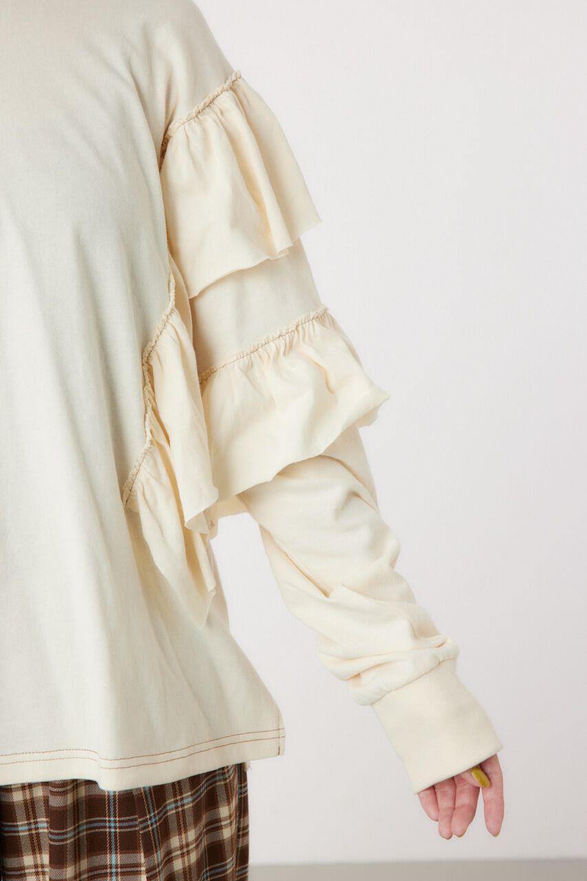 RODEO CROWNS「ステッチフリルトップス」|Tシャツ・カットソー|