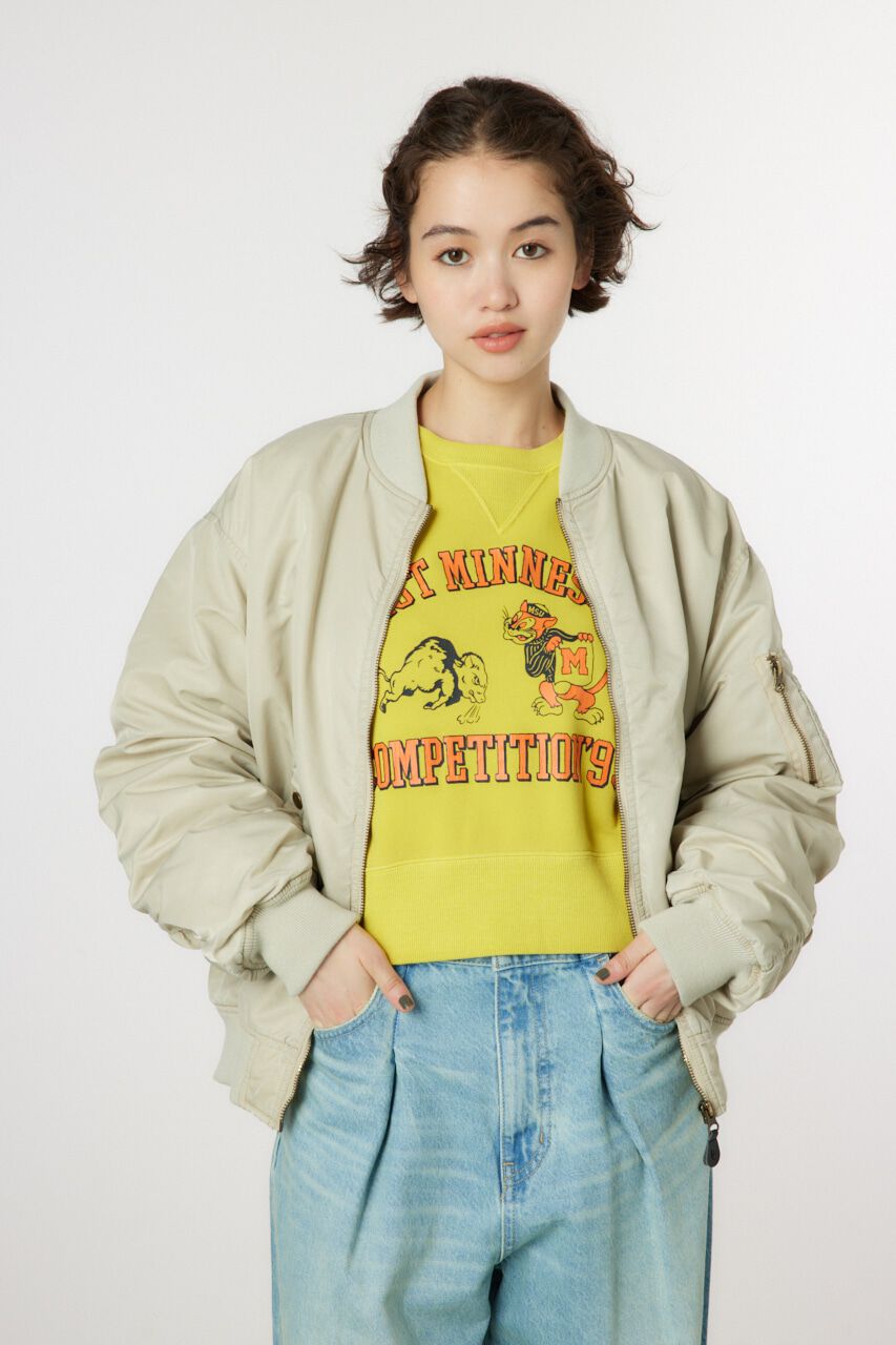 RODEO CROWNS「VINTAGE WASH MA-1」|その他|BEG