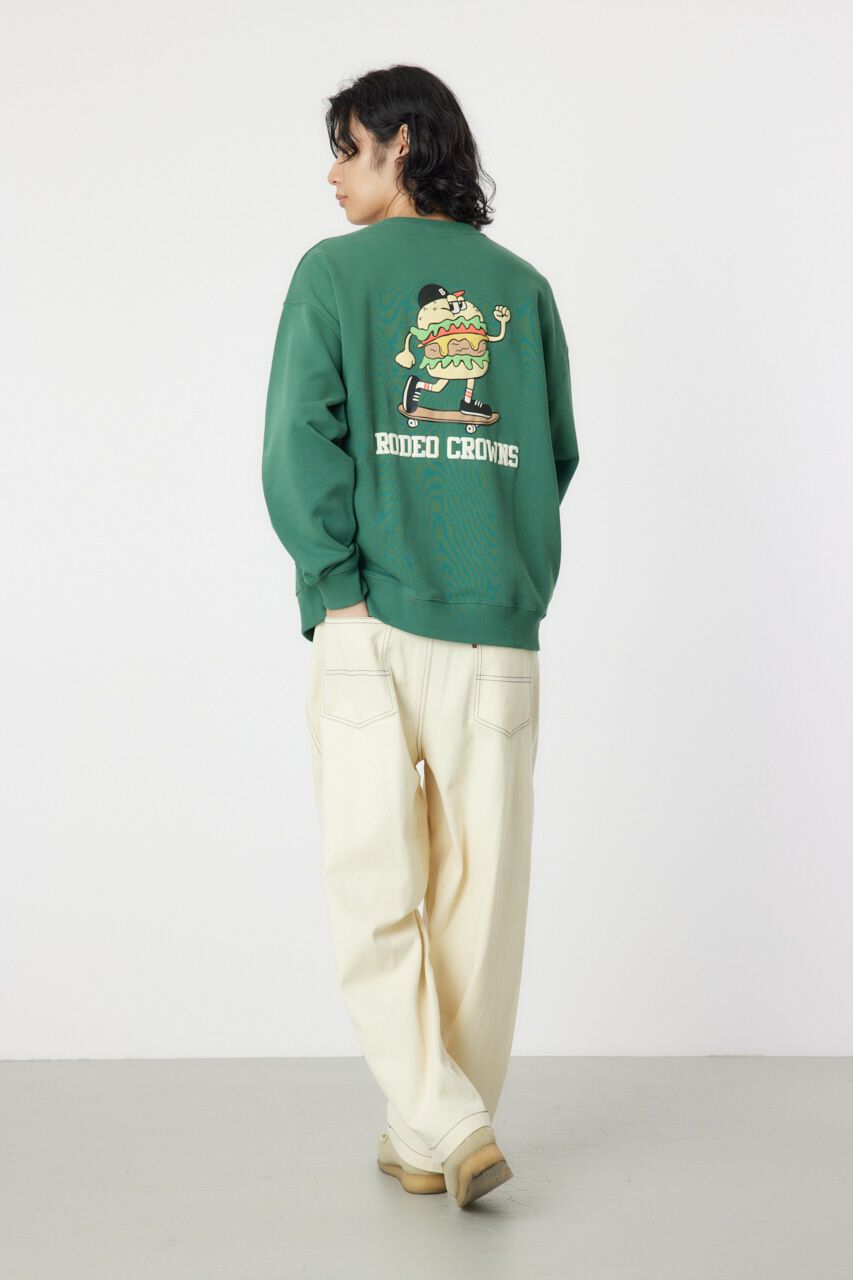 RODEO CROWNS「BURGER スウェット」|パーカー|