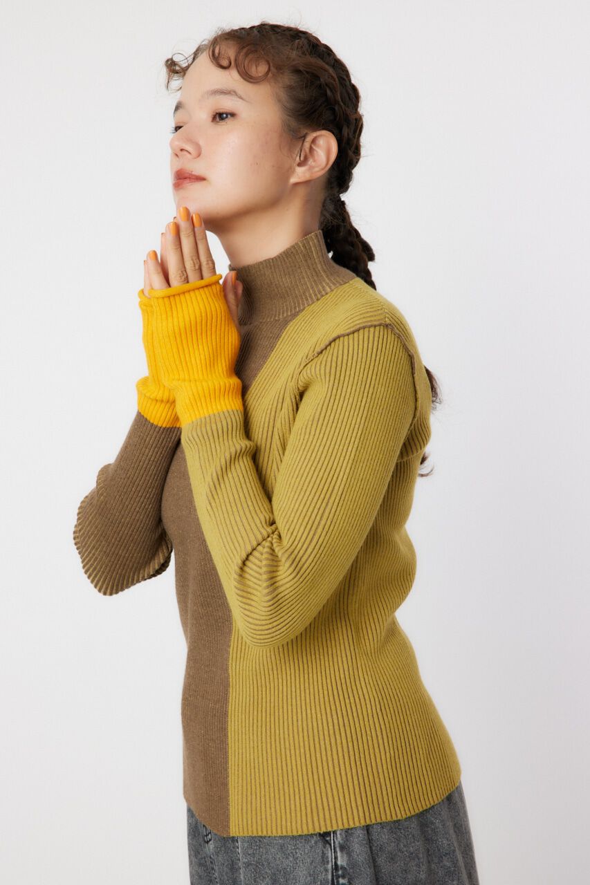 RODEO CROWNS「BLOCK COLOR KNIT TOPS」|ニット・セーター|