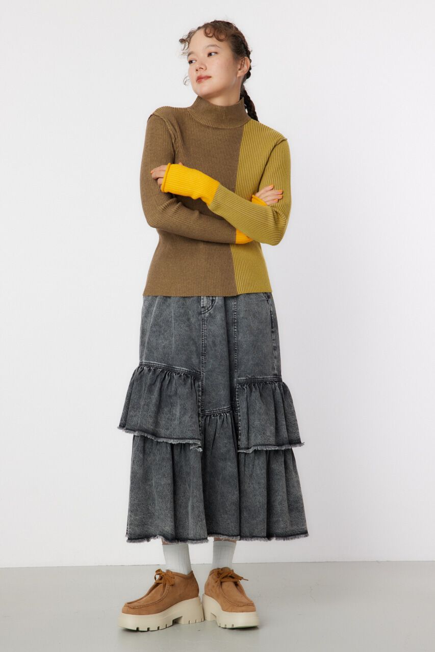 RODEO CROWNS「BLOCK COLOR KNIT TOPS」|ニット・セーター|