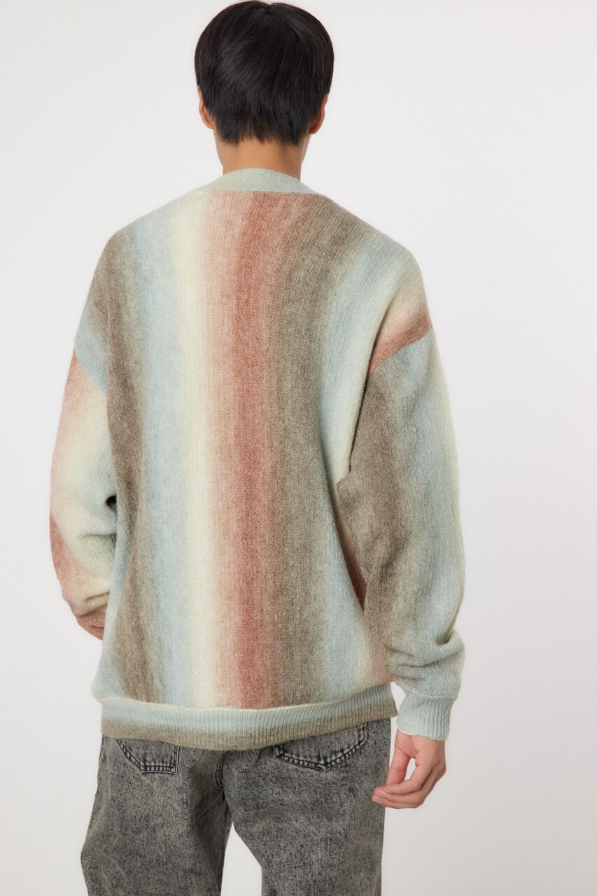 RODEO CROWNS「グラデーションシャギーニットカーデ」|カーディガン|