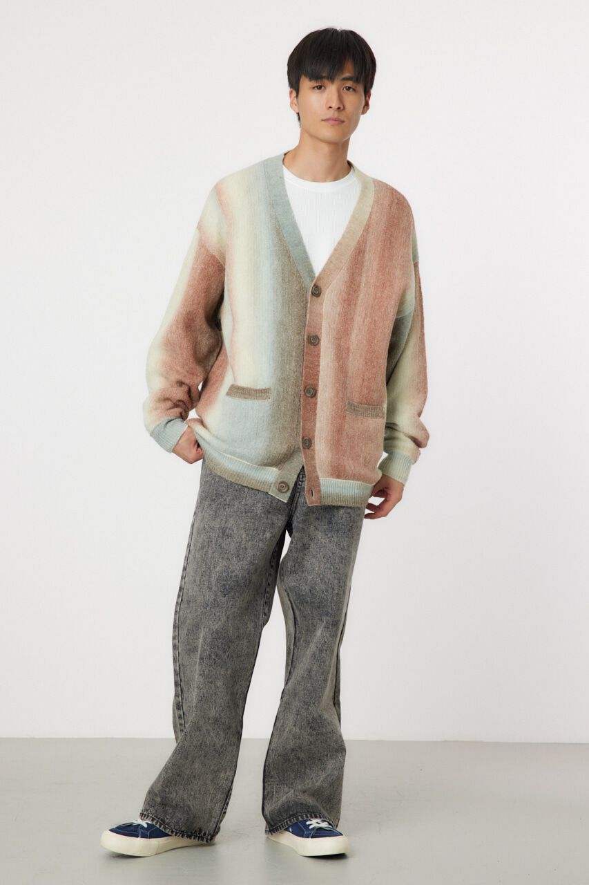 RODEO CROWNS「グラデーションシャギーニットカーデ」|カーディガン|