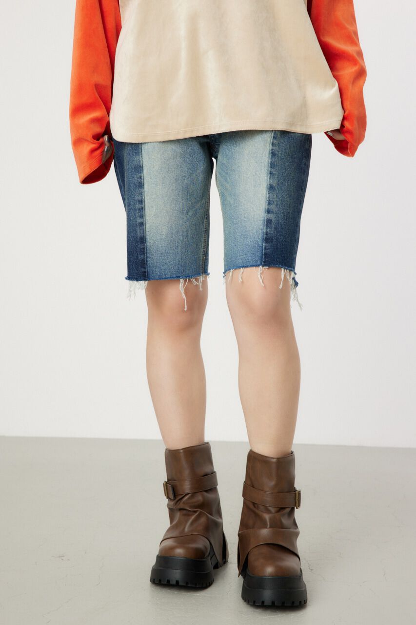 RODEO CROWNS「デニムハーフパンツ」|デニム|