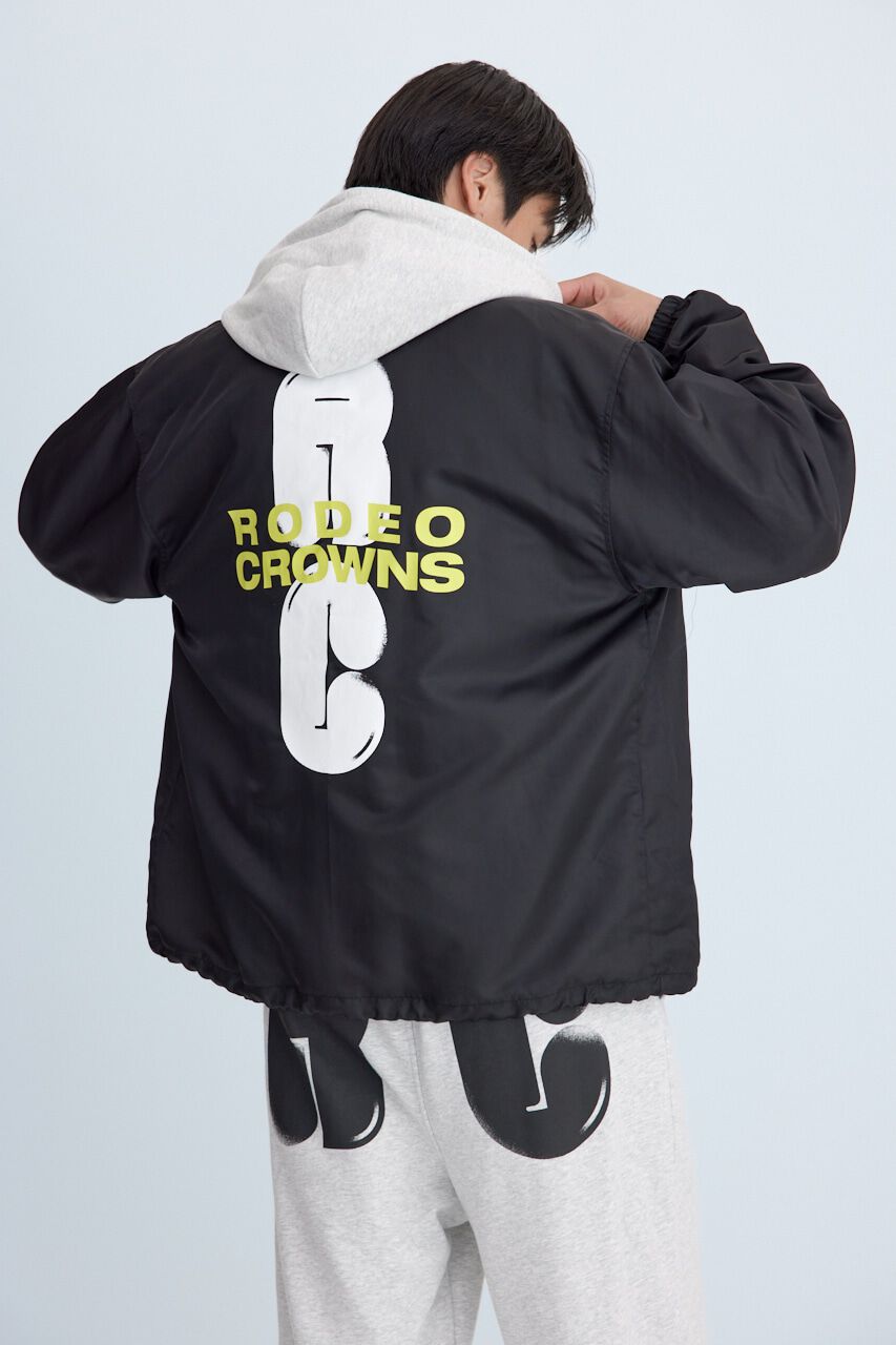 RODEO CROWNS「Balloon LOGO コーチジャケット」|ブルゾン・スタジャン|