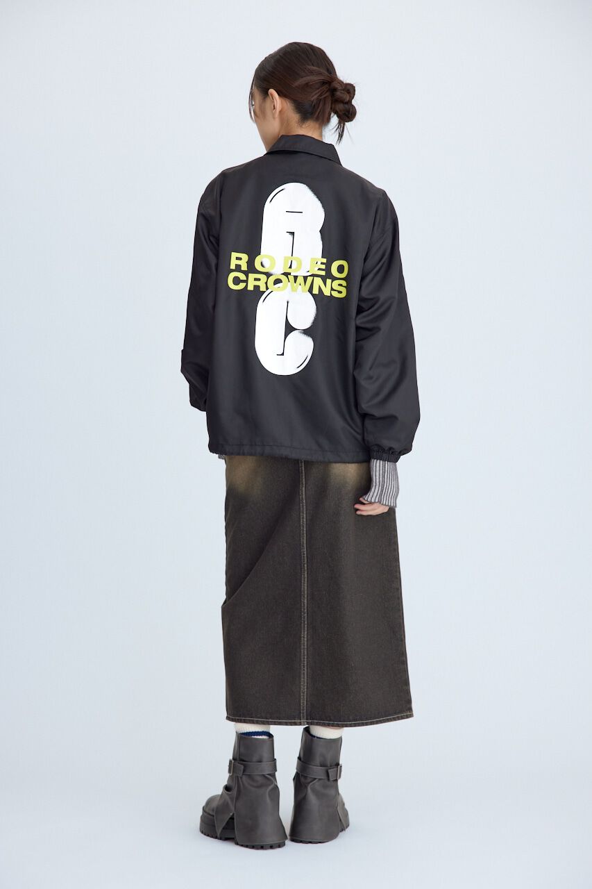 RODEO CROWNS「Balloon LOGO コーチジャケット」|ブルゾン・スタジャン|