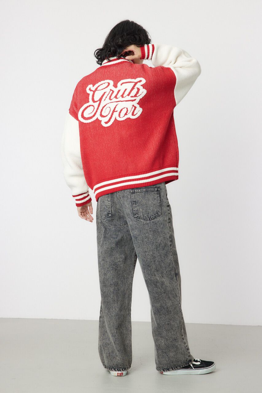 RODEO CROWNS「zipニットスタジャン」|ブルゾン・スタジャン|