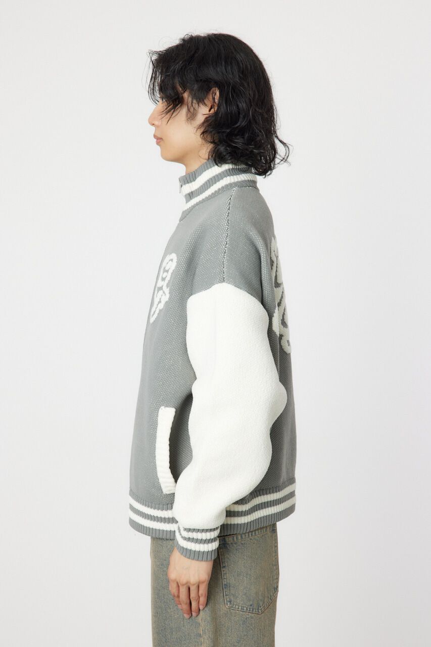 RODEO CROWNS「zipニットスタジャン」|ブルゾン・スタジャン|