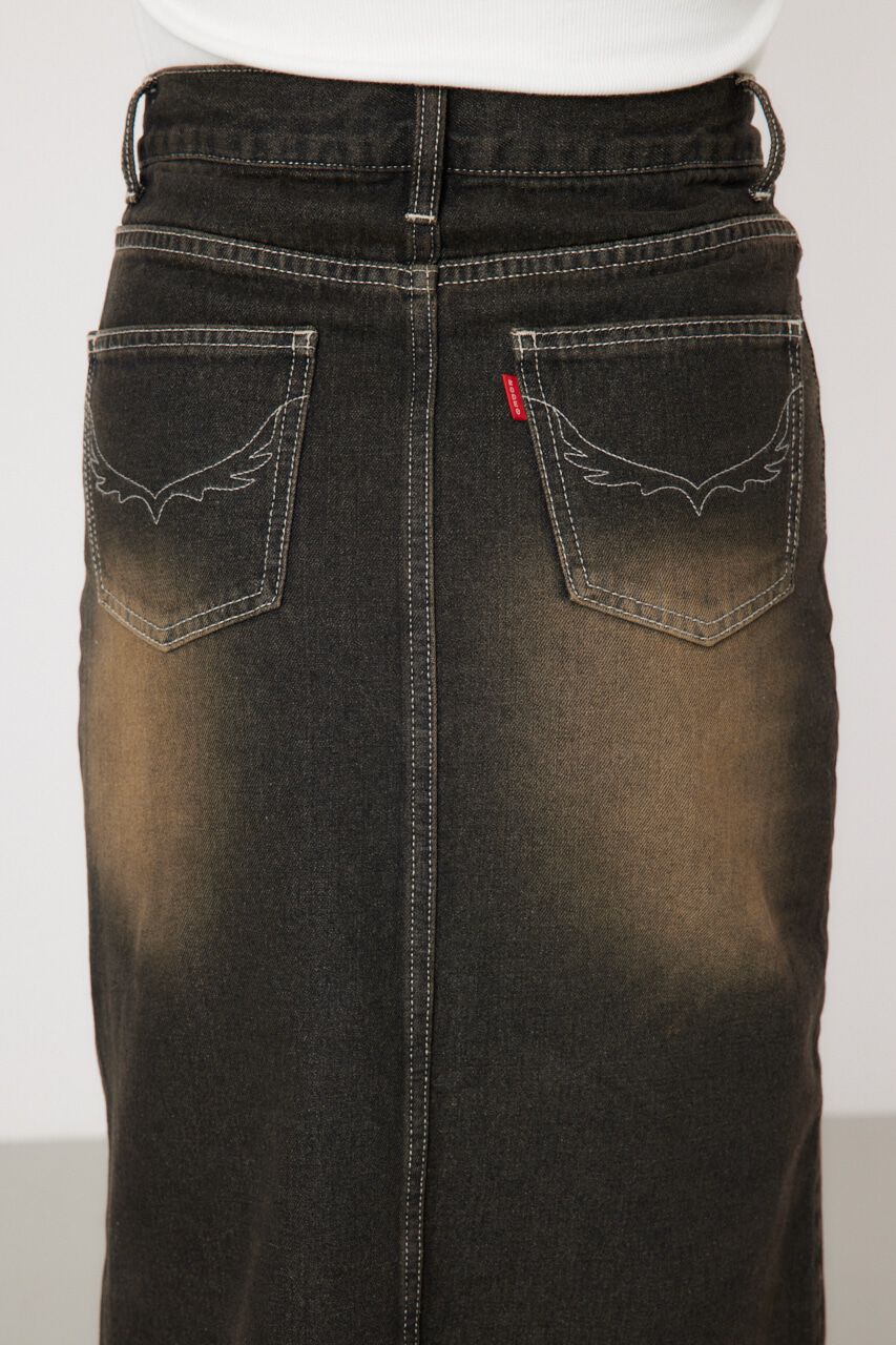 RODEO CROWNS「フロントスリットデニムスカート」|スカート|