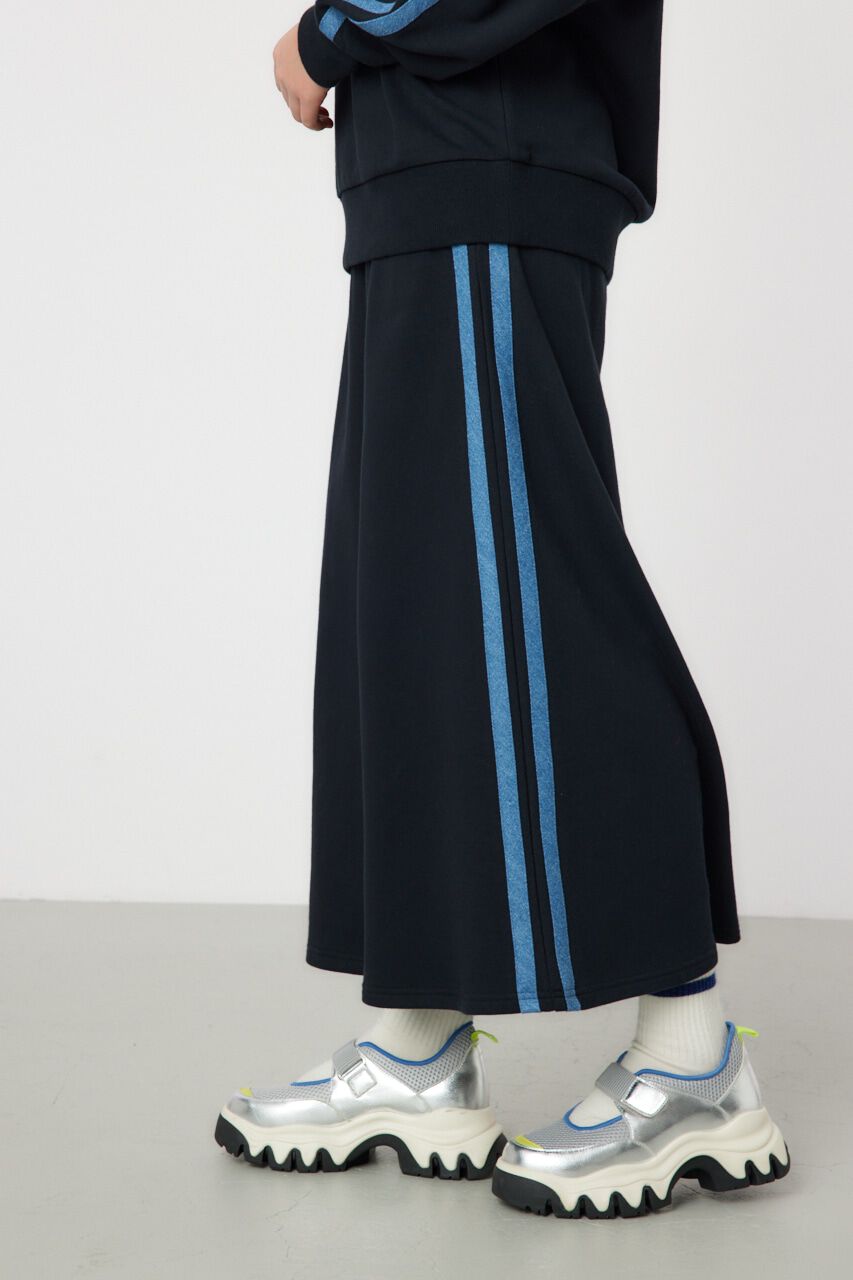 RODEO CROWNS「デニムラインスウェットスカート」|スカート|