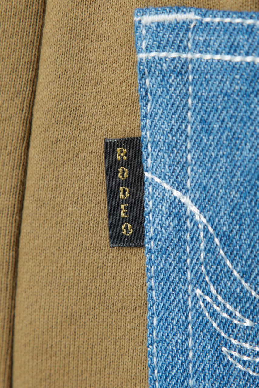 RODEO CROWNS「デニムラインスウェットスカート」|スカート|