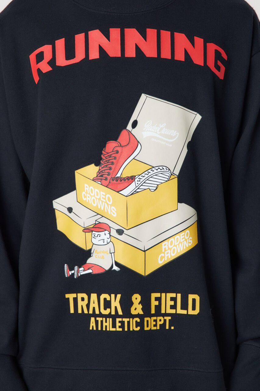 RODEO CROWNS「running boy スウェット」|パーカー|