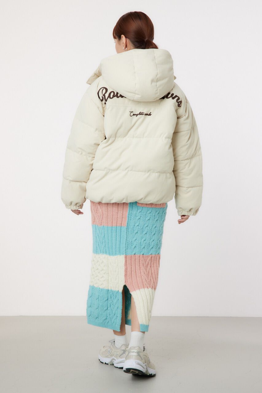 RODEO CROWNS「LOGO パフ 中綿ブルゾン」|ブルゾン・スタジャン|