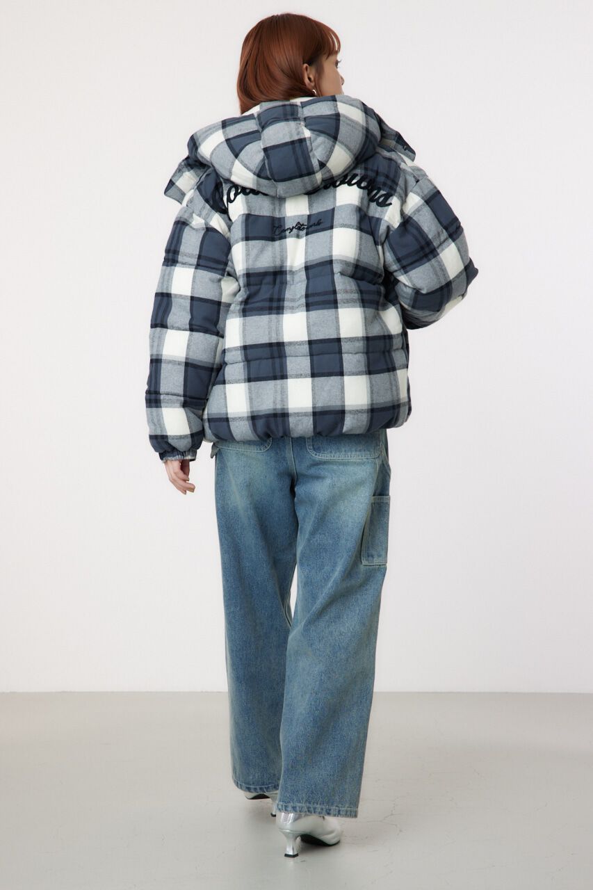 RODEO CROWNS「LOGO パフ 中綿ブルゾン」|ブルゾン・スタジャン|