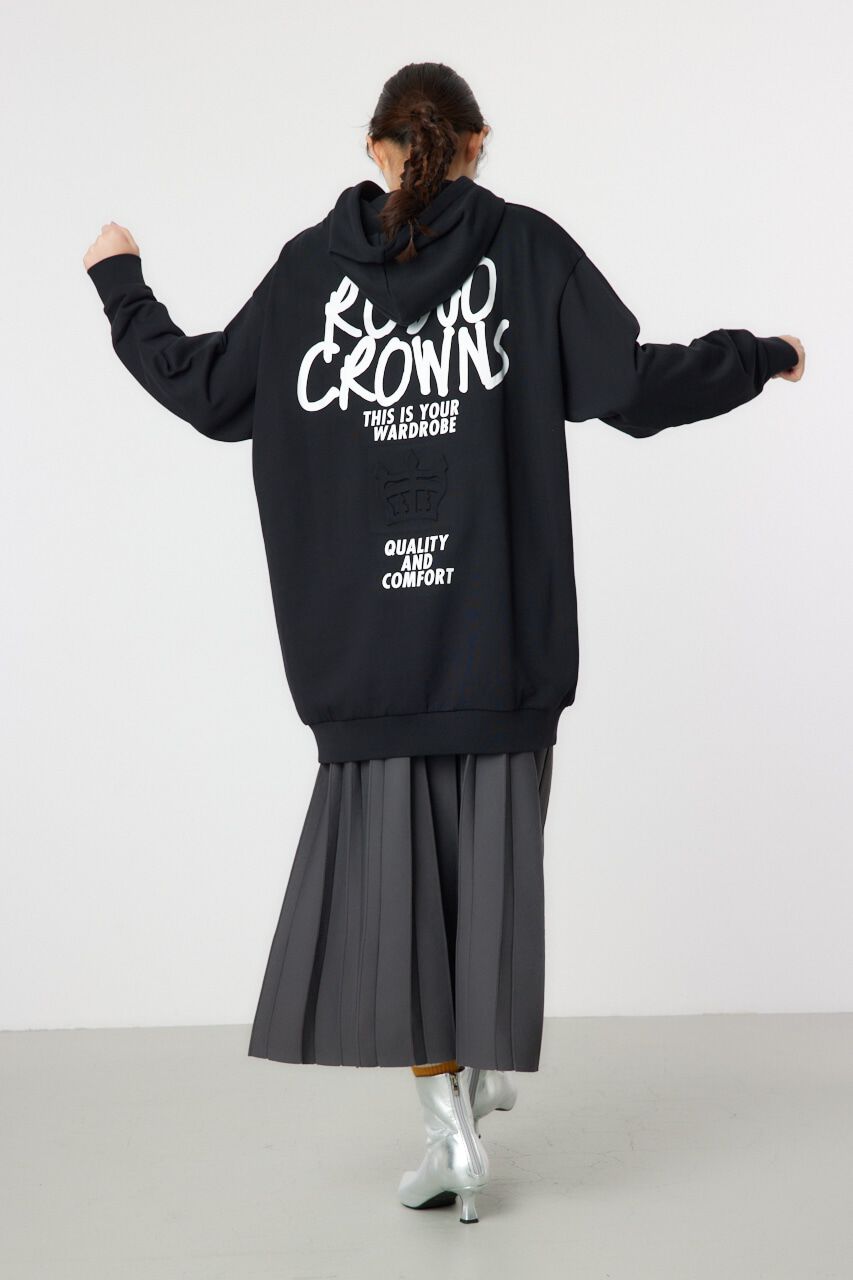 RODEO CROWNS「クラウンエンボス LOGO パーカーワンピース」|ワンピース|