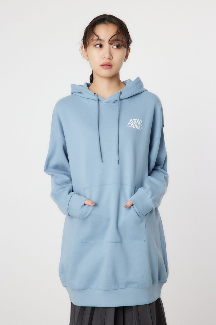 RODEO CROWNS「クラウンエンボス LOGO パーカーワンピース」|ワンピース|