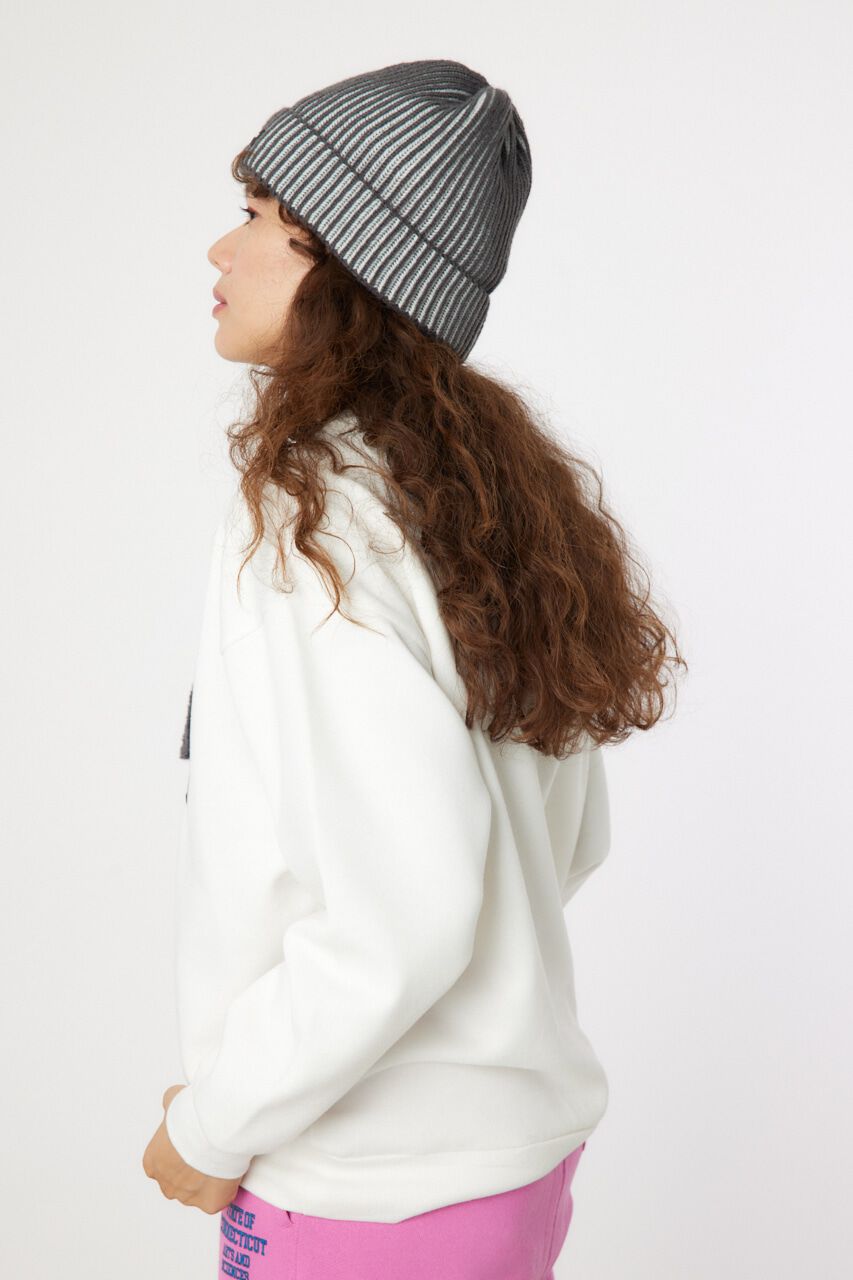 RODEO CROWNS「フェイクファーロゴスウェットトップス」|パーカー|