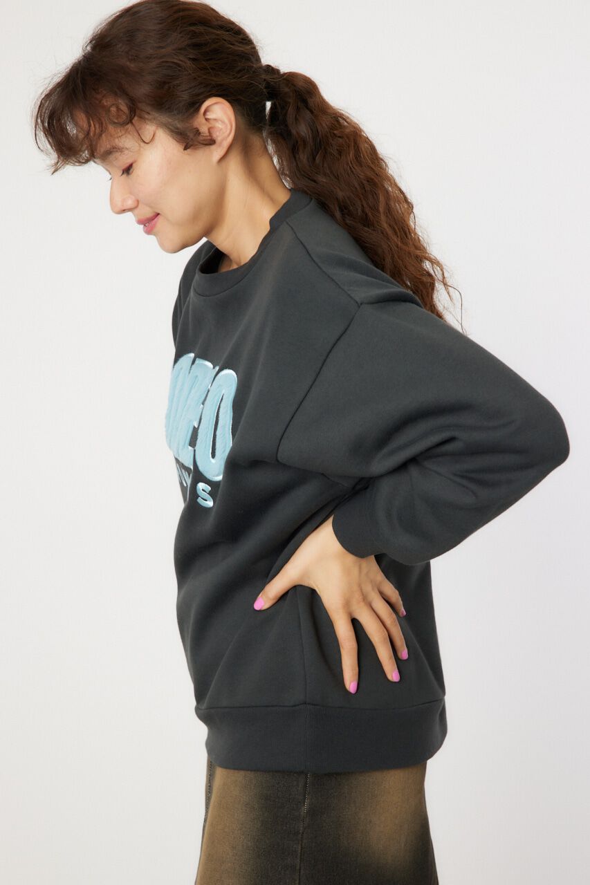 RODEO CROWNS「フェイクファーロゴスウェットトップス」|パーカー|