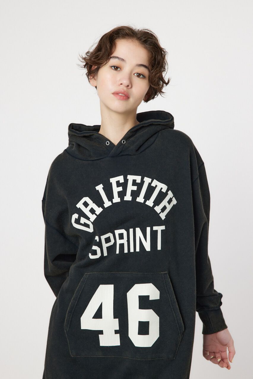 RODEO CROWNS「ナンバーパーカーワンピース」|ワンピース|