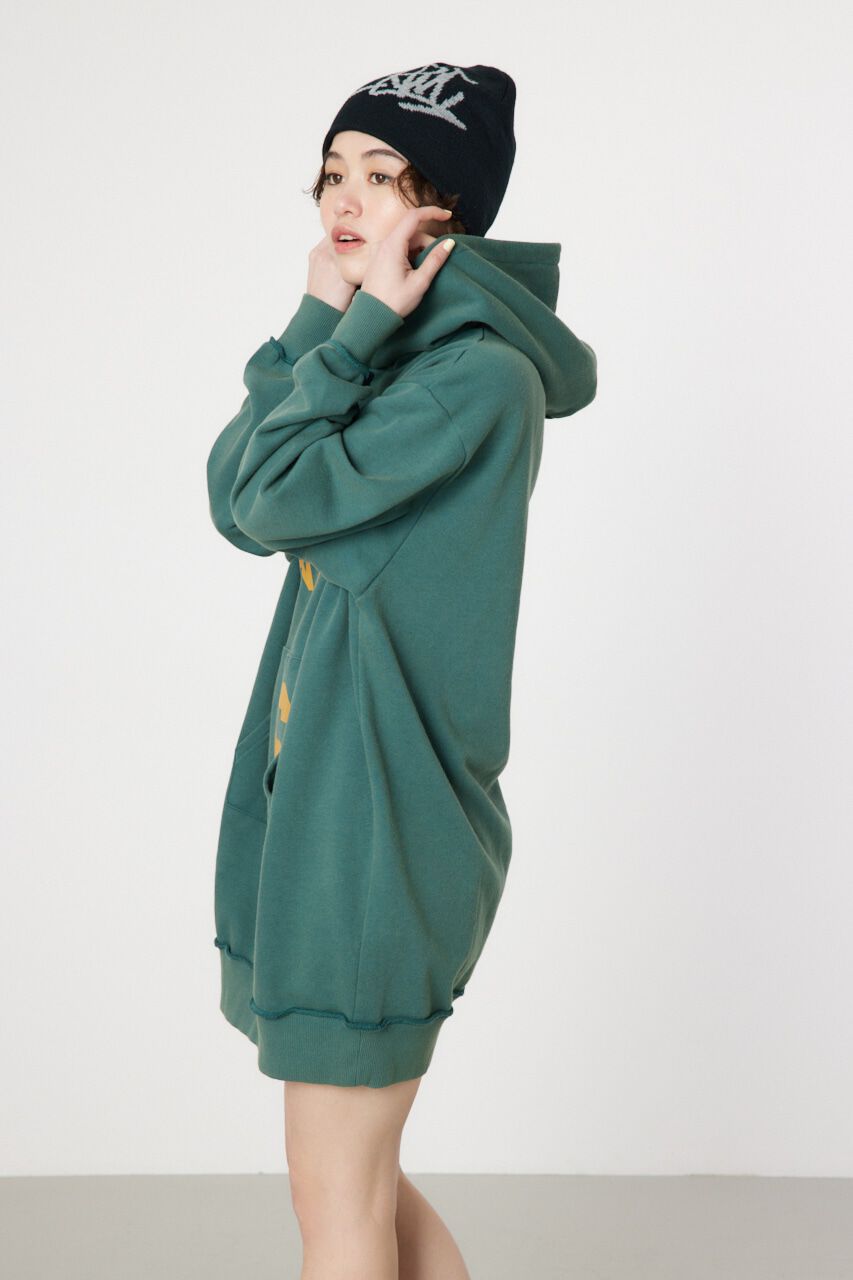 RODEO CROWNS「ナンバーパーカーワンピース」|ワンピース|