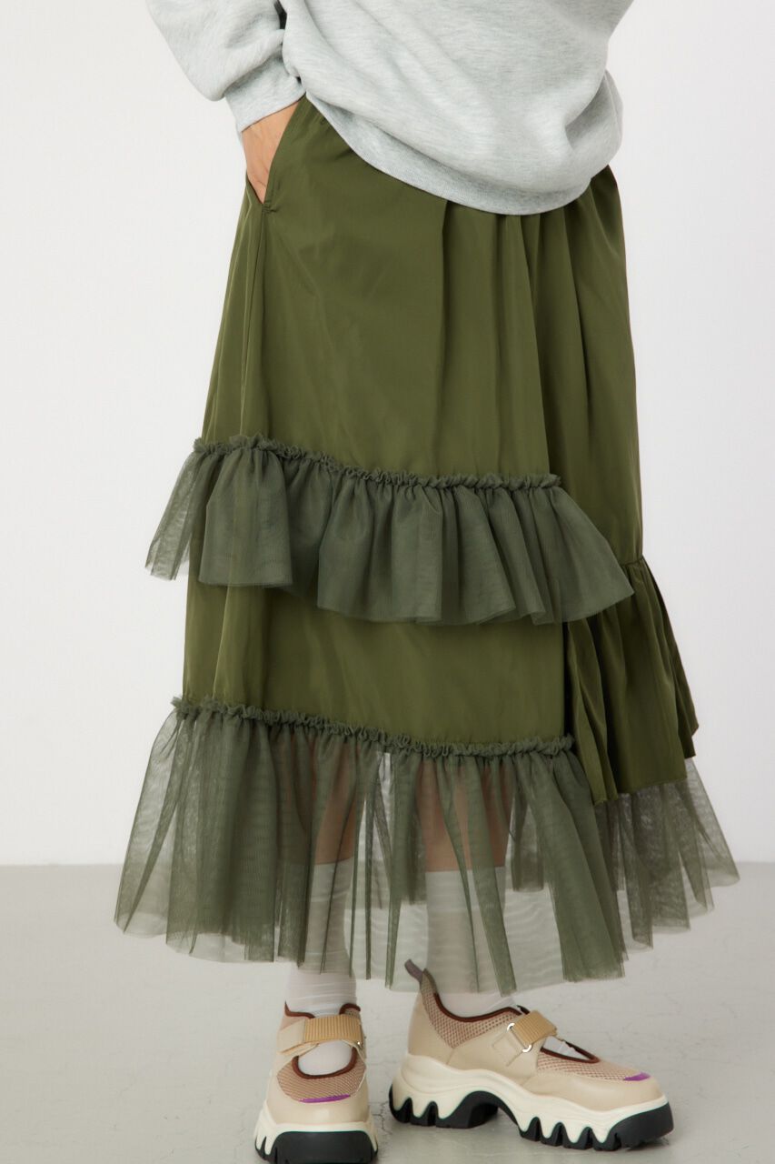 RODEO CROWNS「チュールフリルスカート」|スカート|
