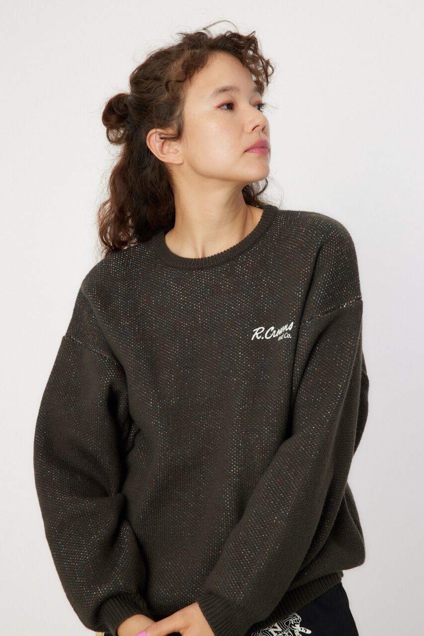 RODEO CROWNS「MIX COLOR LOGOニットトップス」|ニット・セーター|