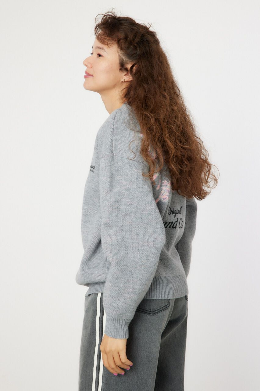 RODEO CROWNS「MIX COLOR LOGOニットトップス」|ニット・セーター|