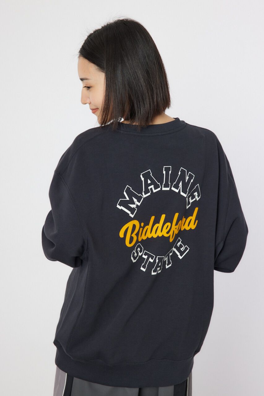 RODEO CROWNS「アソートCollegeスウェットトップス」|パーカー|BLK