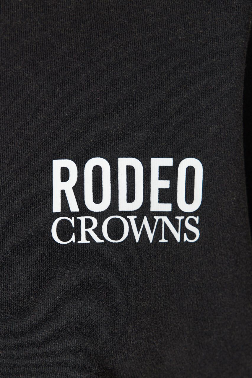RODEO CROWNS「ダメージCROWNアップリケスウェット」|パーカー|