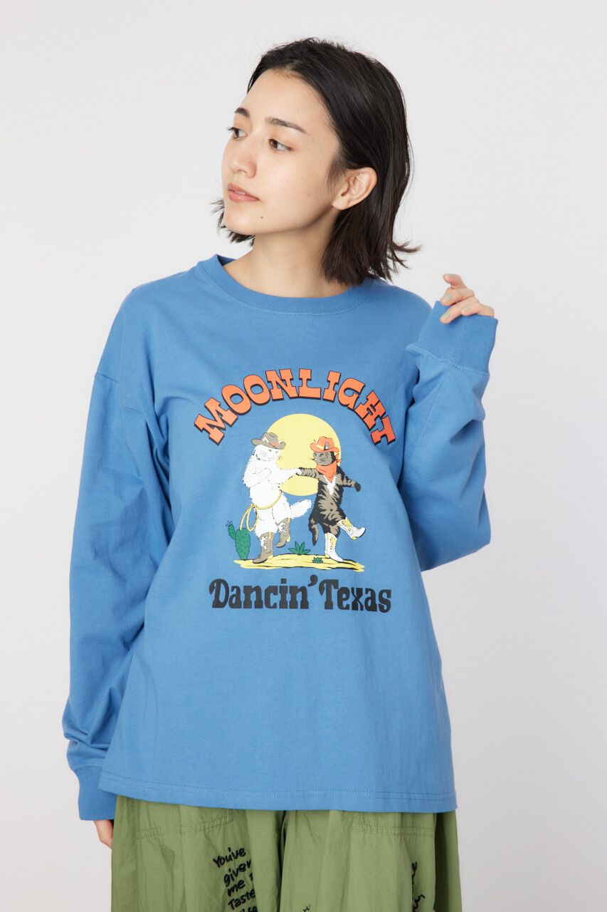 RODEO CROWNS「Various Western ロングスリーブTシャツ」|Tシャツ・カットソー|BLU