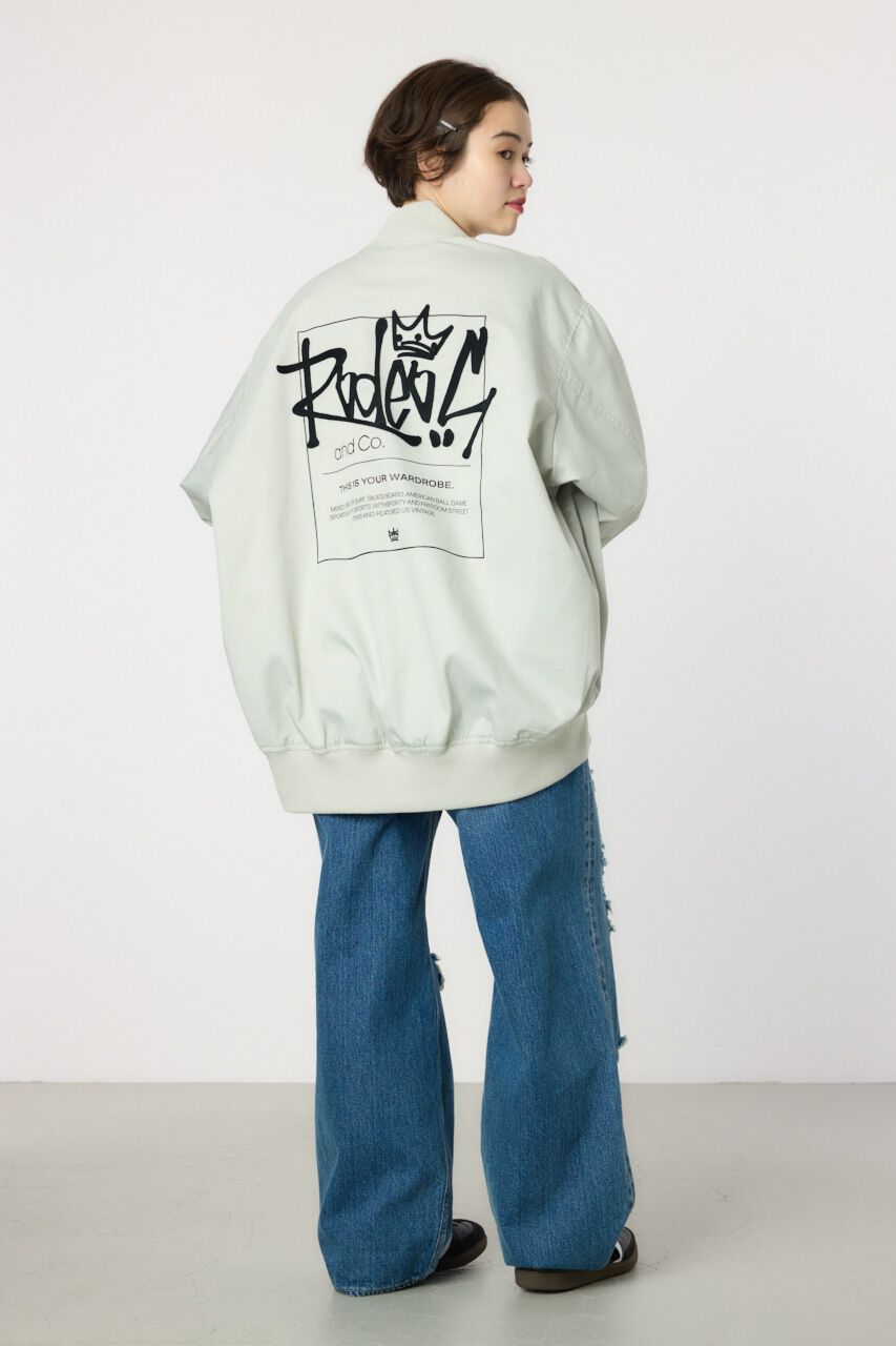 RODEO CROWNS「オーバーミリタリーブルゾン」|ブルゾン・スタジャン|