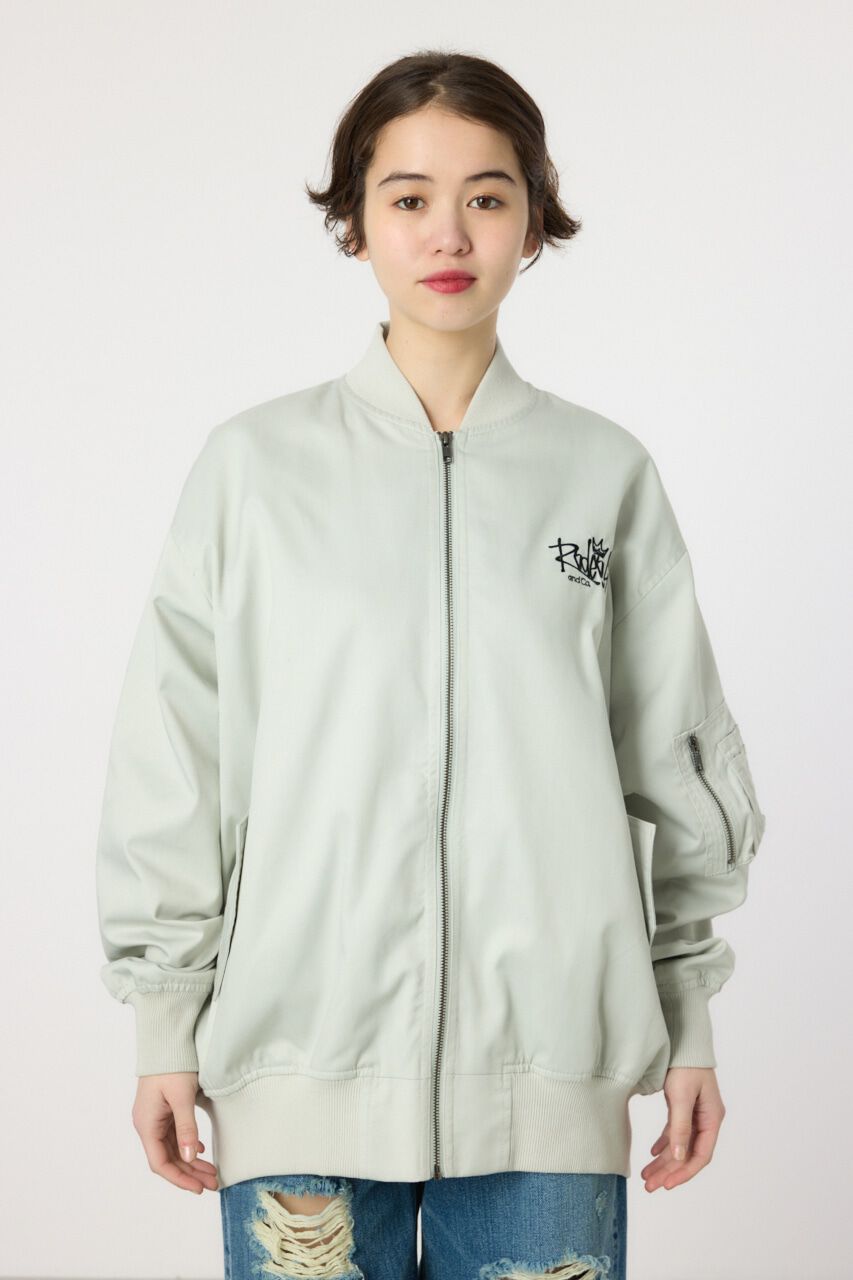 RODEO CROWNS「オーバーミリタリーブルゾン」|ブルゾン・スタジャン|