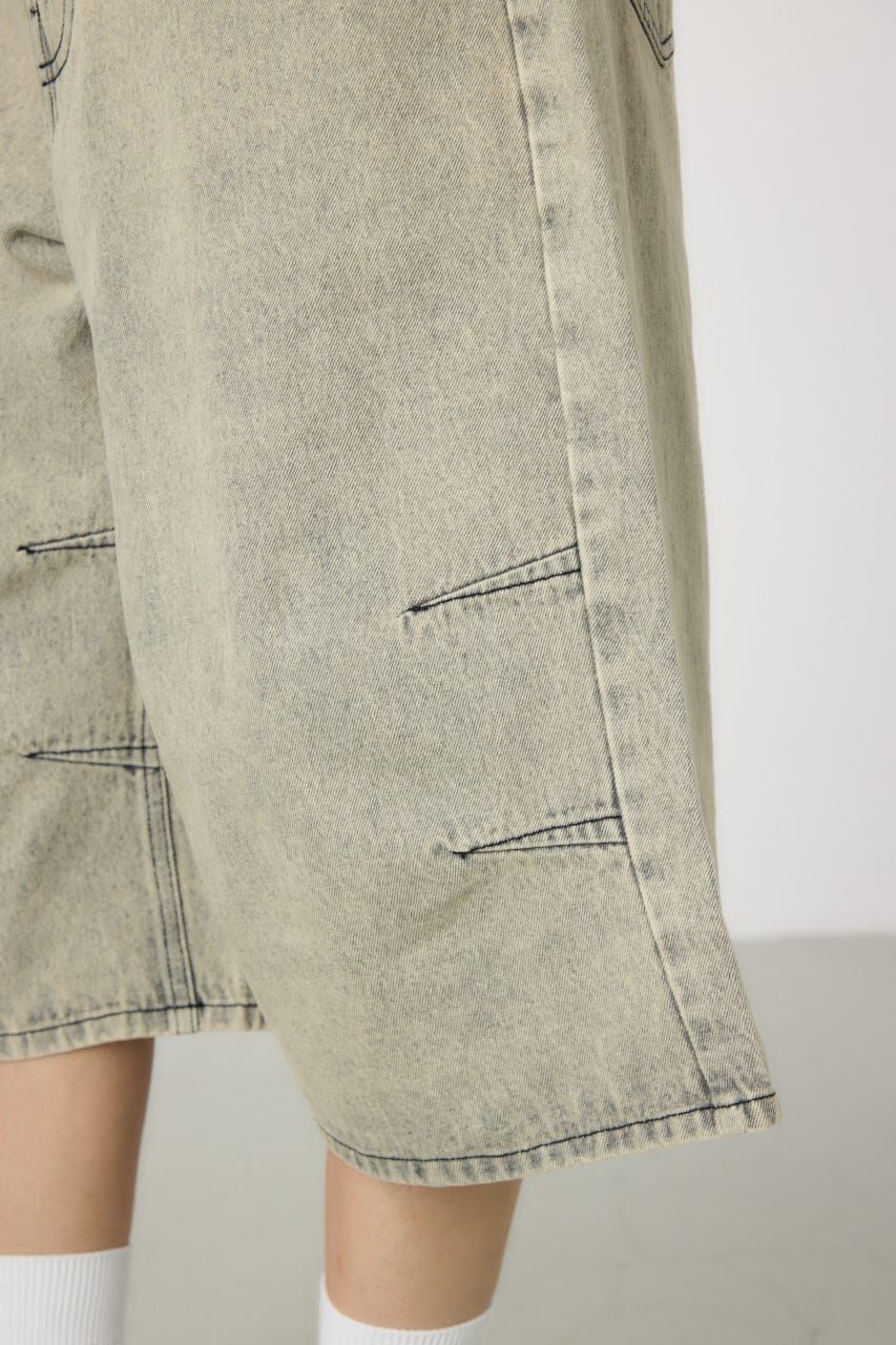 RODEO CROWNS「デニムバミューダパンツ」|デニム|