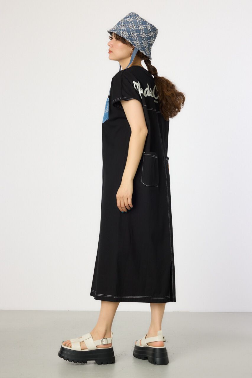 RODEO CROWNS「デニムポケットステッチワンピース」|ワンピース|