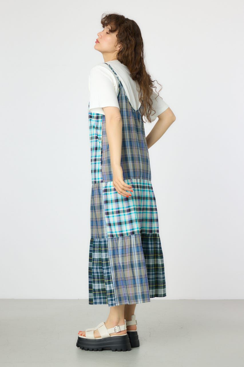 RODEO CROWNS「クレイジーチェックキャミワンピース」|ワンピース|