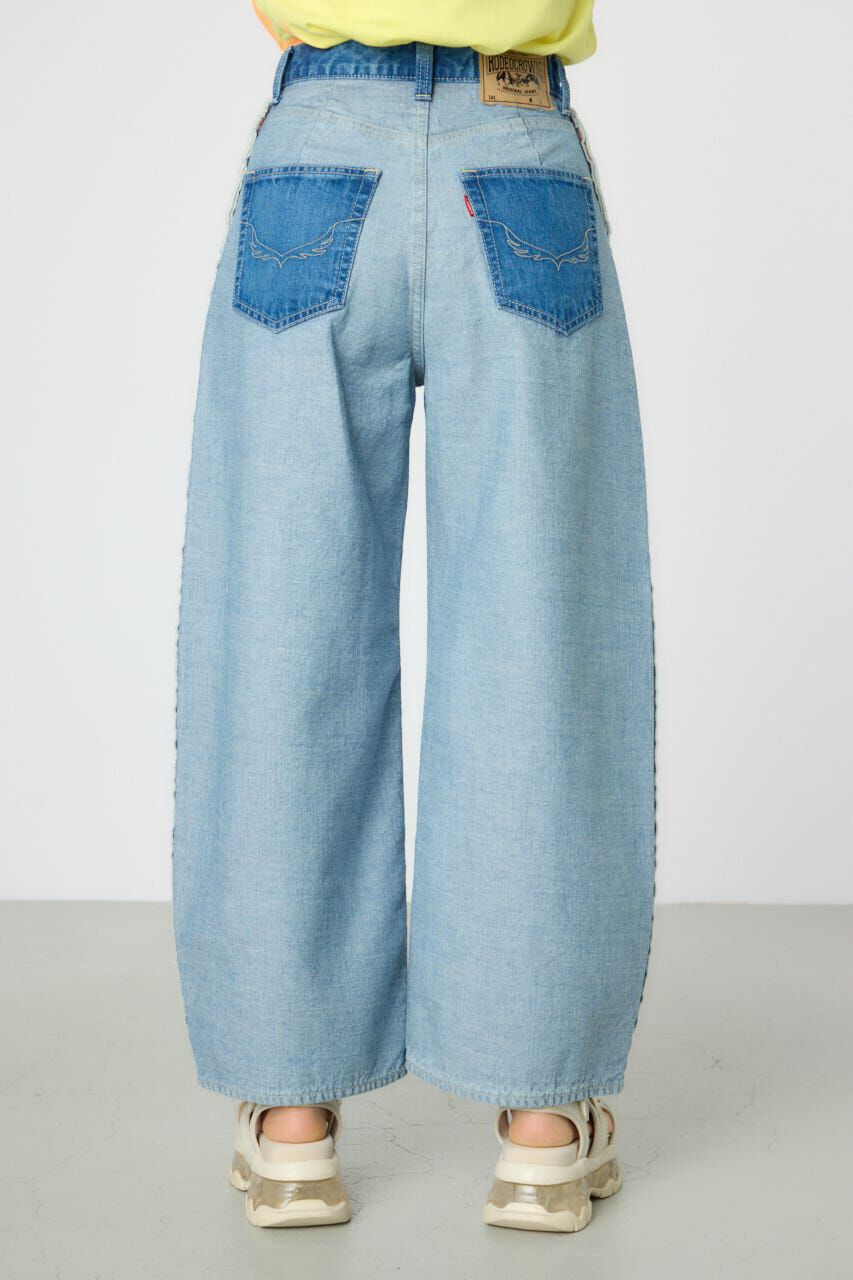 RODEO CROWNS「リバースワイドデニム」|デニム|
