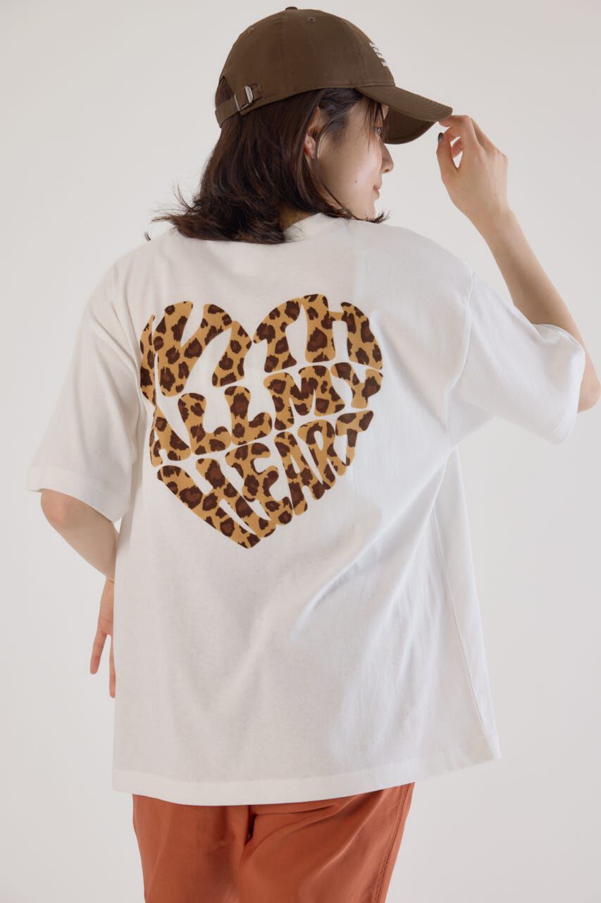 RODEO CROWNS「Heart Leopard Tシャツ」|Tシャツ・カットソー|