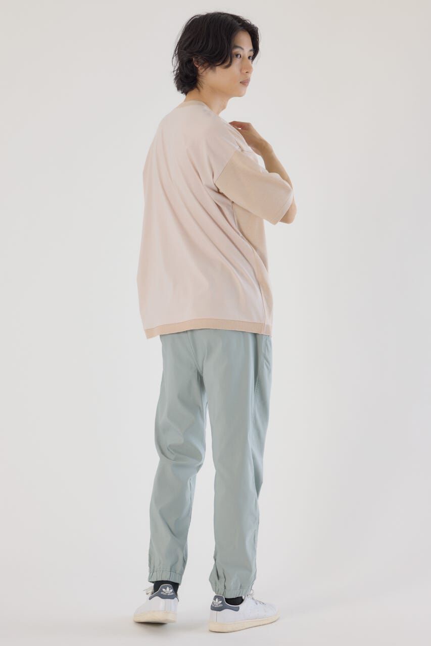 RODEO CROWNS「メンズCURVE LOGOコンビニットトップス」|Tシャツ・カットソー|