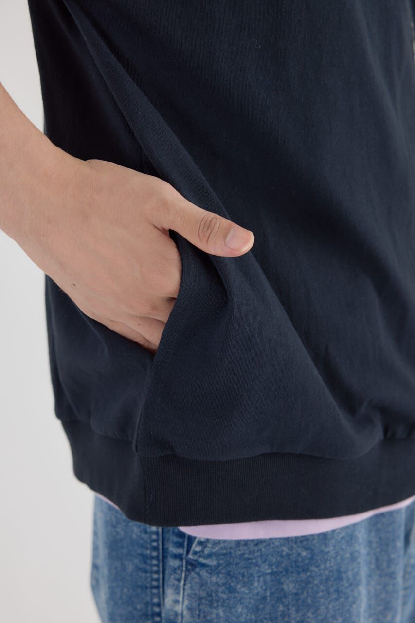 RODEO CROWNS「ハーフスリーブロゴZIPパーカー」|パーカー|